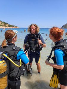 Duiken bij Blue yard Hub, Porto Rafti Athene 2