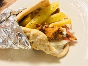 Pita gyros zoals in Griekenland thuis maken