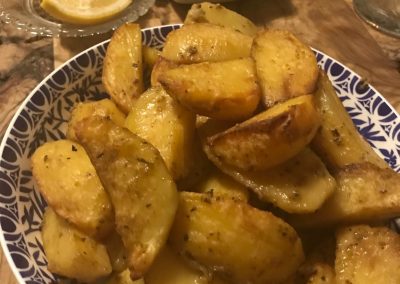 Griekse aardappels uit de oven