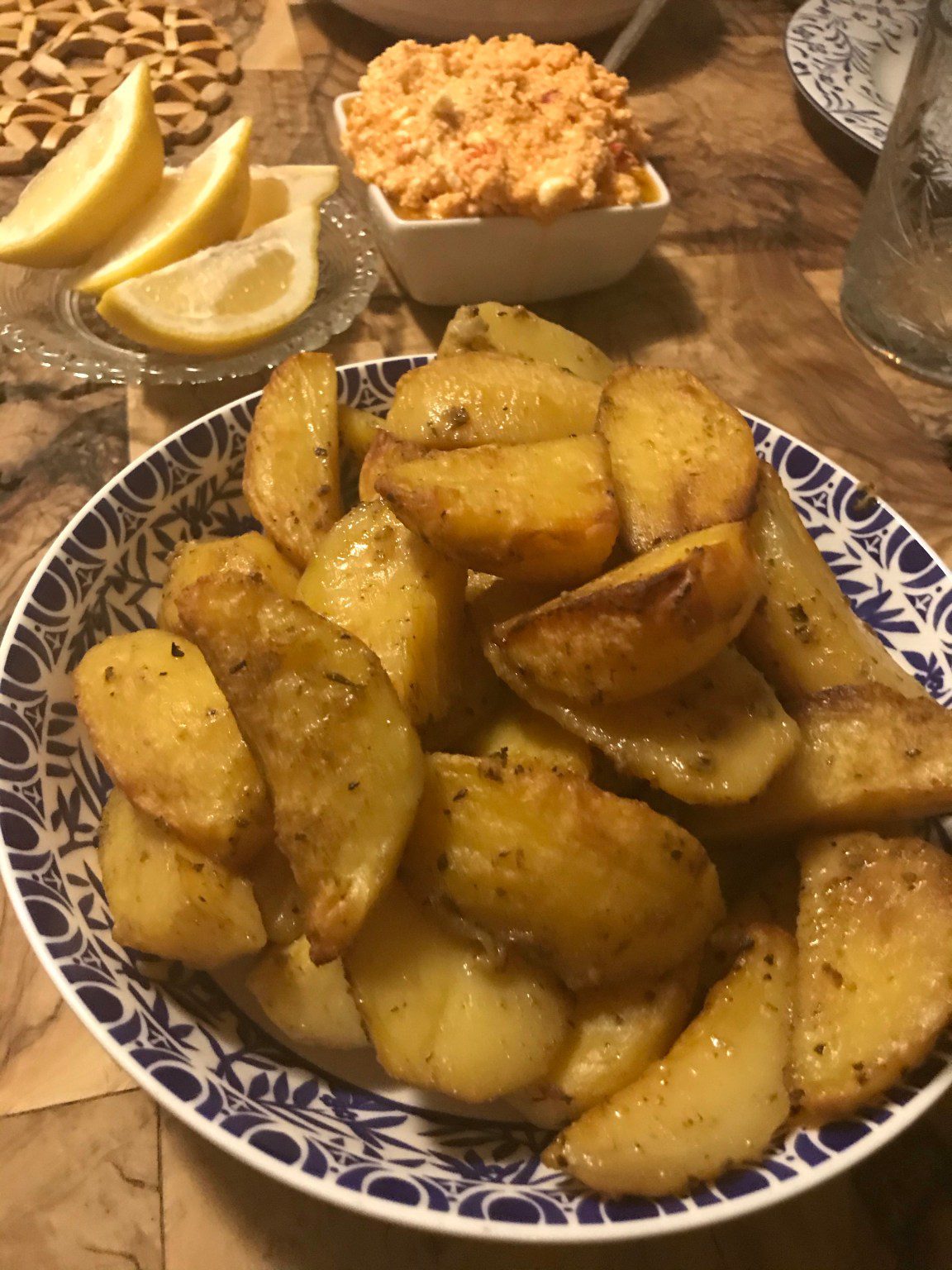 Griekse aardappels Griekse aardappels