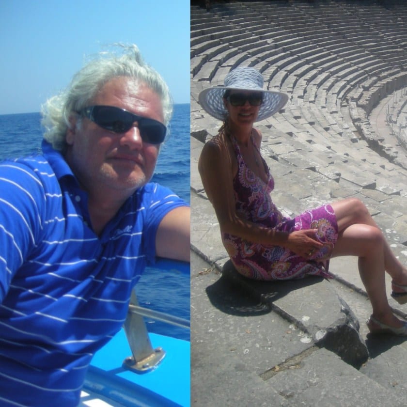Nikos en Jeantine Masticha