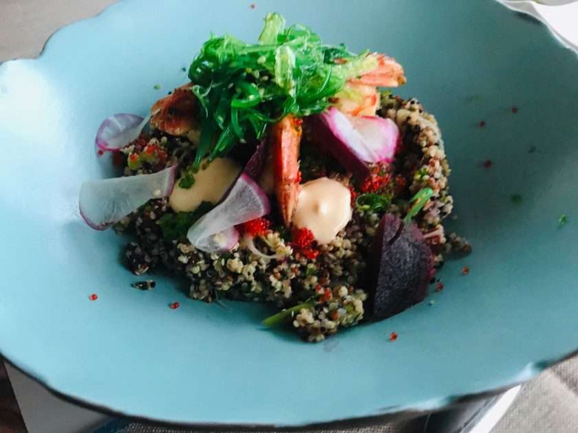 Perla Kitchenbar menu quinoa salade