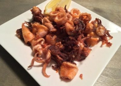 Gebakken Calamares – Kalamarakia Tiganita