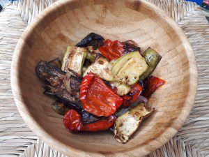 Gegrilde Griekse groenten