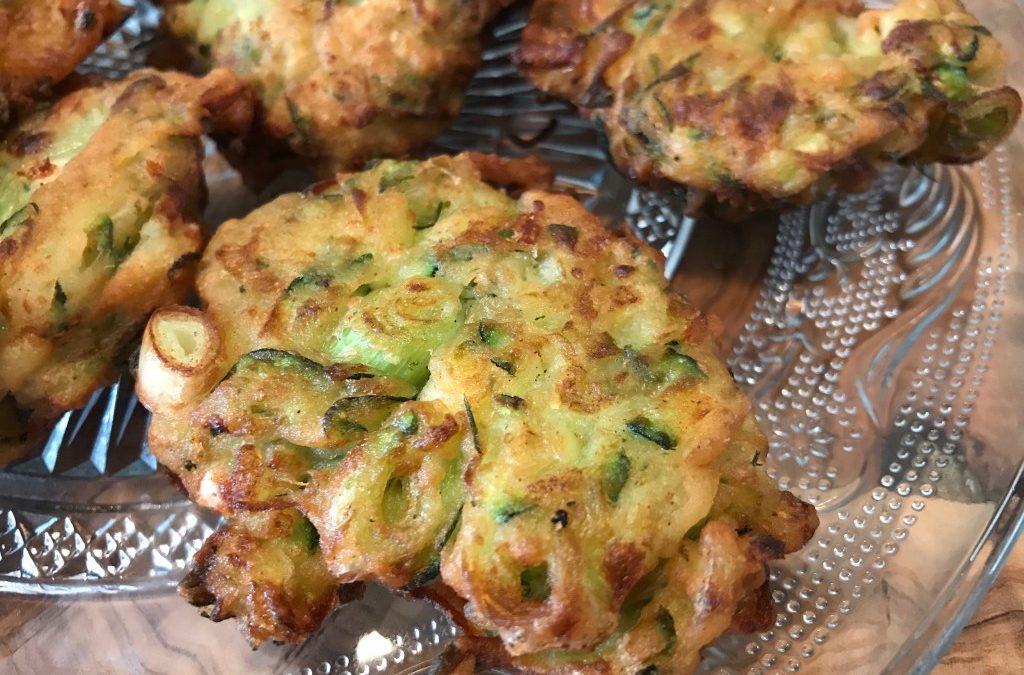 Kolokithokeftedes – Griekse courgette koekjes