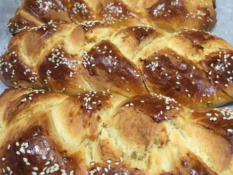tsoureki gevulde lange pepers