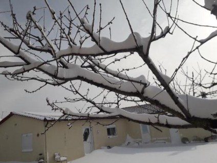 Sneeuw in Griekenland 3