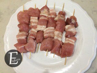 souvlakia ongebakken
