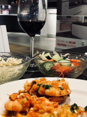 Garides Saganaki Chef keukens Turnhout