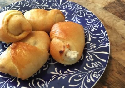 Bourekakia tiri – Griekse broodjes met feta vulling