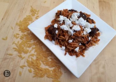 Giouvetsi -Griekse stoofpot met rundvlees en orzo