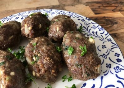 Keftedes uit de oven