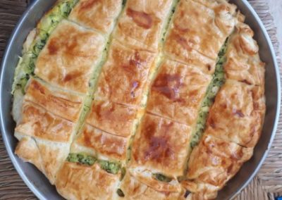 Kolokithopita – Griekse hartige taart met courgette