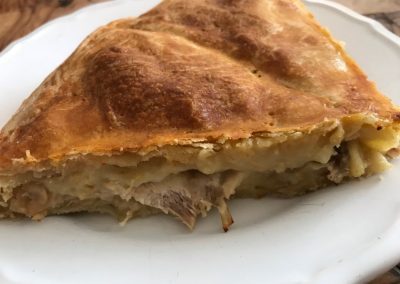 Kotopita a la creme – Griekse hartige taart met kip a la creme