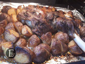 lam uit de oven dakos