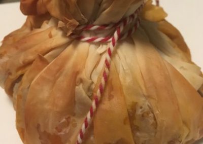 Lamsvlees in filodeeg