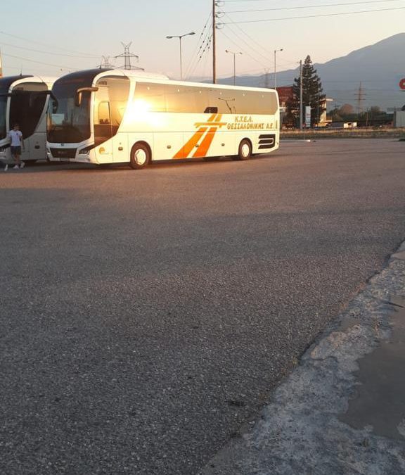 Met de bus reizen in Griekenland